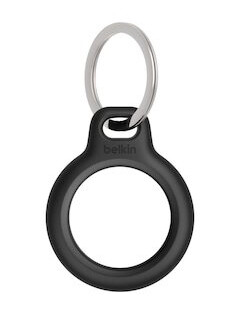 Belkin Holder Til Airtag Med Nøkkelring Sort Belkin Holder Til Airtag Med Nøkkelring Sort