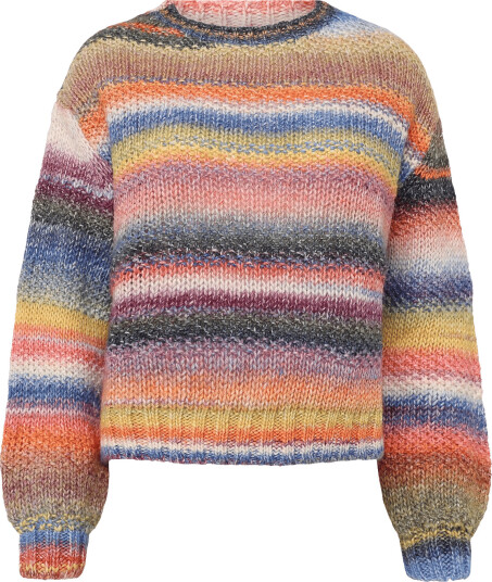 Lollys Laundry Fairhavenll Knit Jumper - Multi/patterned - XS