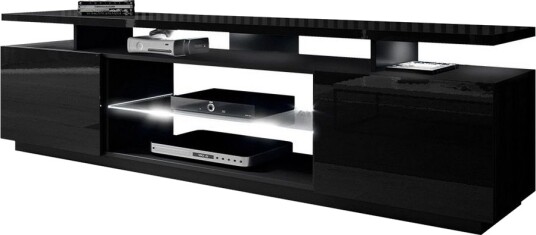 Ceasar TV-benk 180 cm - Svart Ceasar TV-benk 180 cm - Svart