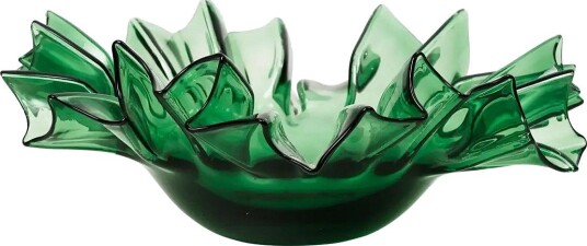Broste Copenhagen Rumy Deco Plate GREEN Ø 25 cm
