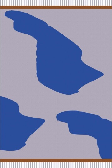 Mette Ditmer Gallery pledd 125 x 170 cm Lilac