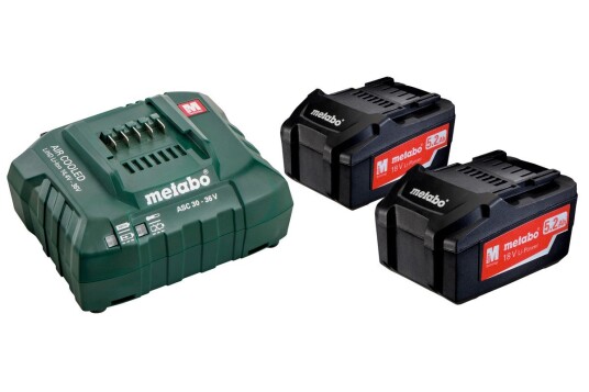 Metabo 685051000 Basis sett 2 x 5.2 Ah Metabo 685051000 Basis sett 2 x 5.2 Ah