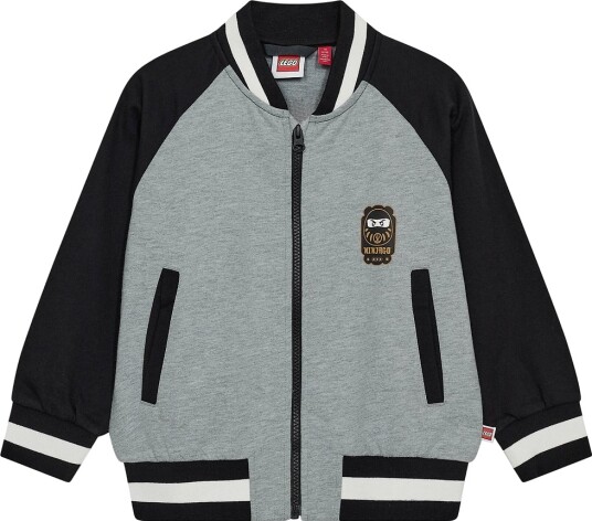 LEGO kidswear Lwjian 200 Sweat Jacket Grey 134