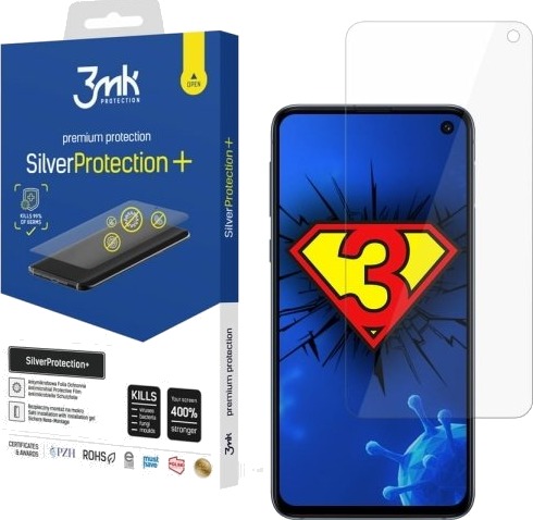 3Mk Silver Protect+ Antimikrobiell Skjermbeskytter for Samsung Galaxy S10e