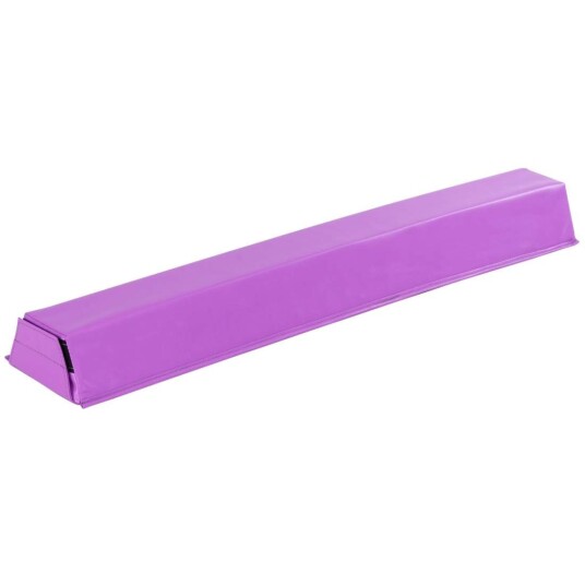 117CM Gymnastikk Balansestråle Trening Gymnastikkbjelke Slitesterk Fitness PU Lilla