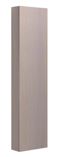 Dansani Calidris Glatt Høyskap 1 dør D16cm Grå eik / 160cm Venstre Hengslet