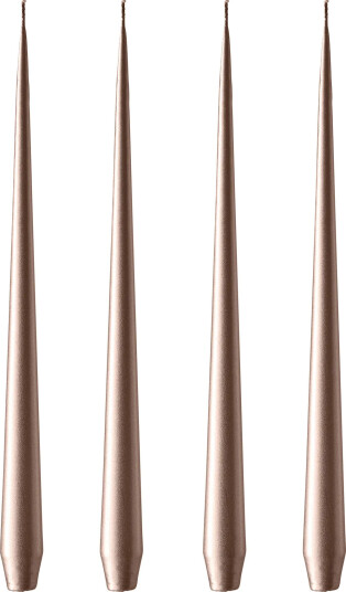 ester & erik ester & erik lys 32 cm 4 pakning metallic Champagne