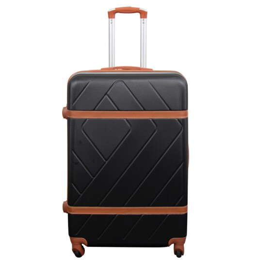 Borg Living Stor koffert - Retro svart - Hardcase koffert - Smart reisekoffert Borg Living Stor koffert - Retro svart - Hardcase koffert - Smart reisekoffert