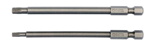 Yato Torx Bitssett T15 og T27 - 2 Stykker 100 mm Håndverktøy