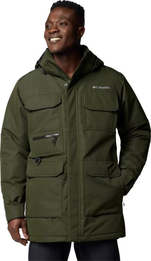 Columbia Landroamer II Parka Vinterjakke Herre Grønn L