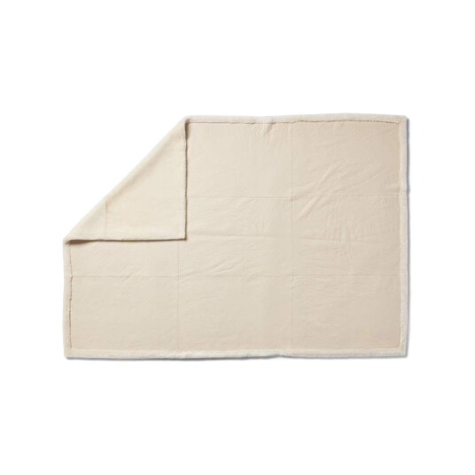 Natures Collection Angelina pledd Double Face New Zealand Beige 240x260 cm