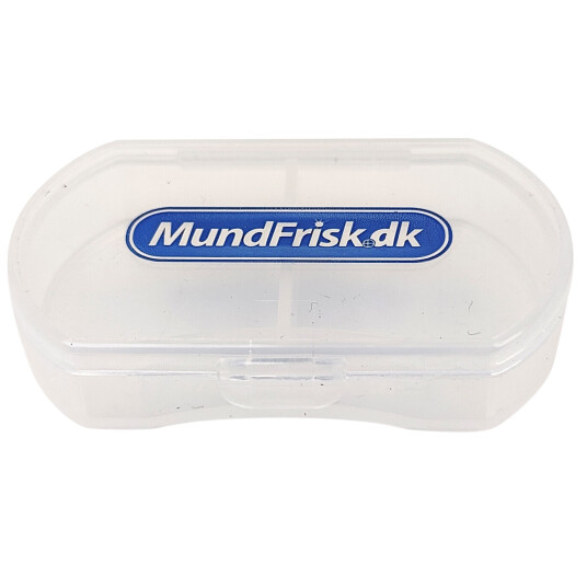 Pilleboks Liten pilleboks 2 delt HVIT
