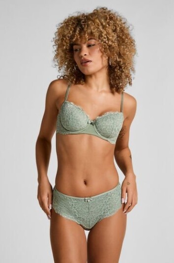 Hunkemöller Brasiliansk truse Marine Grønn