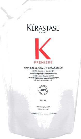 Kérastase Première Bain Décalcifiant Reparerende Shampoo Refill 500 ml for Skadet Hår
