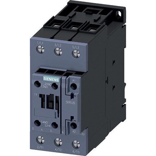Siemens 3RT2037 1AP00 Kontaktor 3 polet 230 V 30KW Elfordeling & strømforsyning