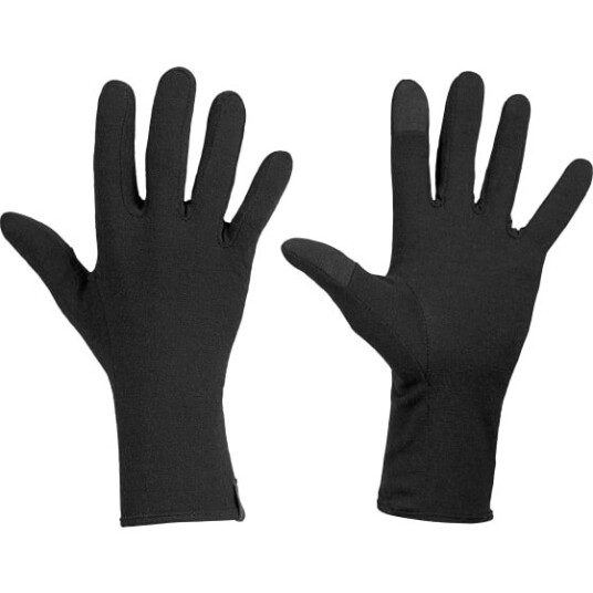Icebreaker Adult 260 Tech Glove Liner Black L Icebreaker Adult 260 Tech Glove Liner Black L