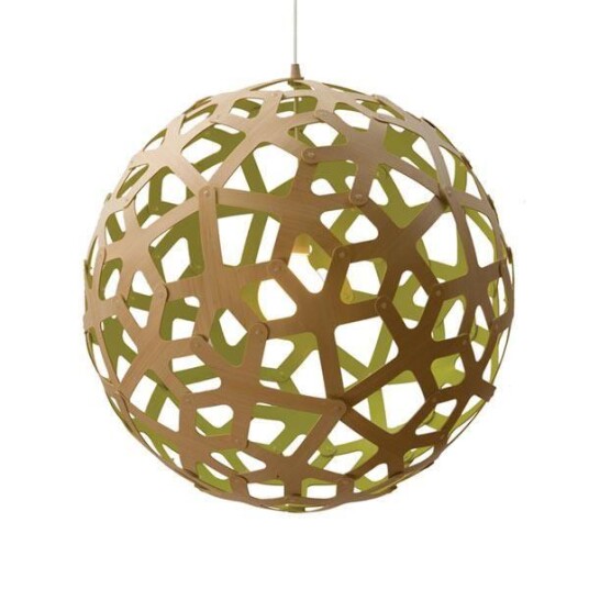 David Trubridge Korall Ø80 Lime Taklampe David Trubridge Korall Ø80 Lime Taklampe