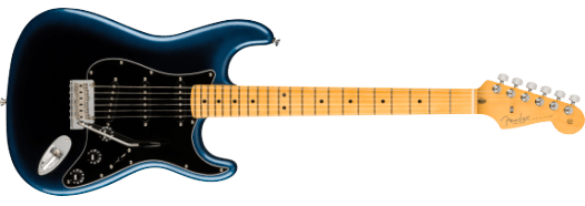 Fender Am Pro Ii Stratocaster Dark Night, Maple Fingerboard
