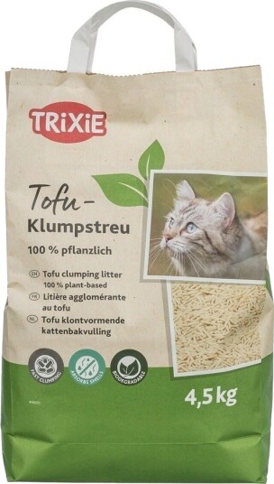 Trixie Tofu Clumping Kattesand 4.5 kg Trixie Tofu Clumping Kattesand 4.5 kg