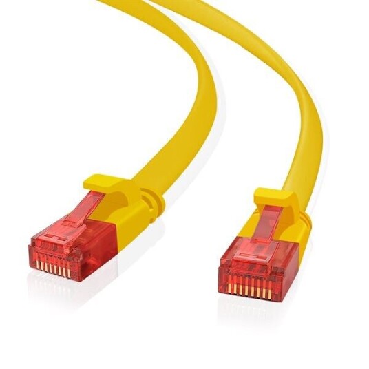 Helos 262990 3 M Cat6 U/Utp Utp Rj-45 Rj-45 Rød Gult