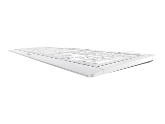 Cherry Stream Keyboard - Tastatur - Usb - Qwerty - Engelsk - Tastsvitsj: Cherry Sx - Gråhvit