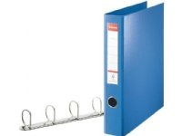 Esselte Standard 4-Ring Binders, A4, Blå, 4 cm, 5,4 cm