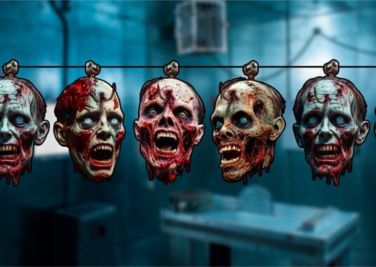 Zombiehoder - Girlander (3 meter)