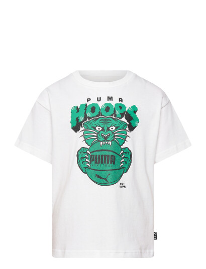 PUMA Basketball Flagrant Foul Relaxed Ball Tee B White 176 PUMA Basketball Flagrant Foul Relaxed Ball Tee B White 176