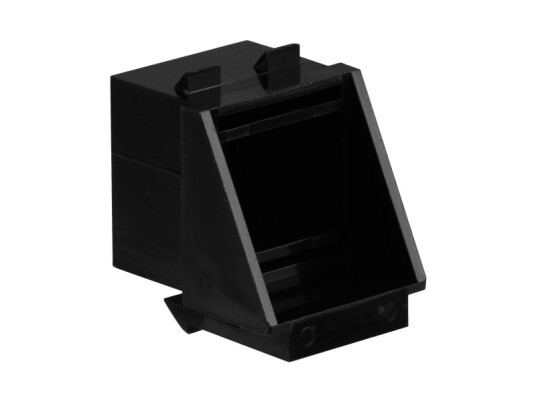 Blindinnsats Rj45 Svart Ral9011 For Keystone-Utskjæringer Pu 100 Produsent: Efb-Elektronik (38018.4-100)