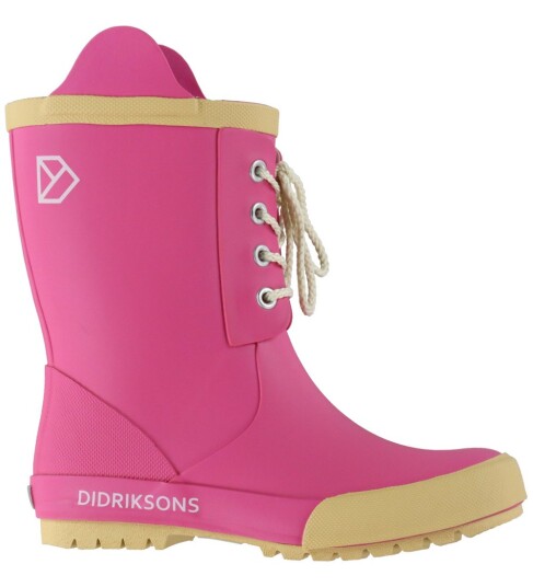 Didriksons Splashman Boots Gummistøvler Rosa Barn - Plastic Pink 34