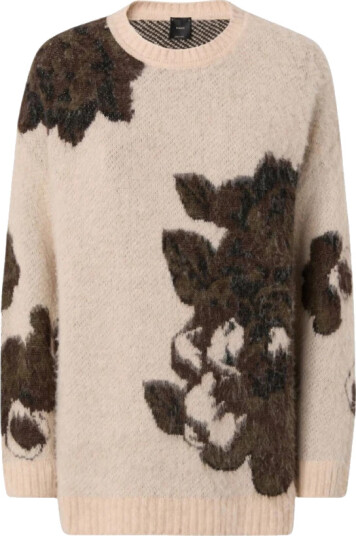 Pinko Dame Strikkevarer Beige XS,