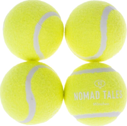 Nomad Tales Tennisballsett Sett Med 4 Stk Ø 6.3 cm