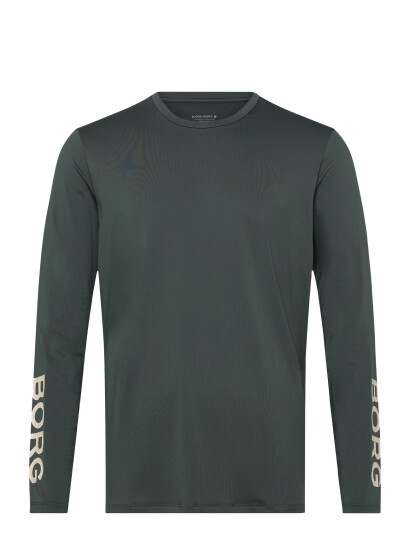 Björn Borg Borg Long Sleeve T-Shirt - Green - XXL