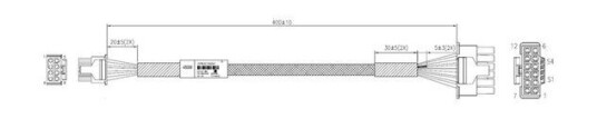 Lenovo - power cable - 12VHPWR to 8 pin PCIe power - 40 cm Lenovo - power cable - 12VHPWR to 8 pin PCIe power - 40 cm