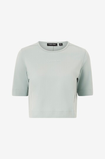Calvin Klein Performance T skjorte WO SS T Shirt Boxy Blå