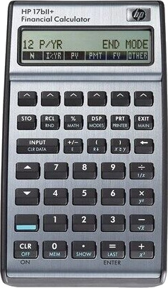 HP 17bII+ Financial Calculator
