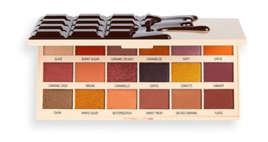 Makeup Revolution Chocolate Palette - Caramel Nudes Makeup Revolution Chocolate Palette - Caramel Nudes
