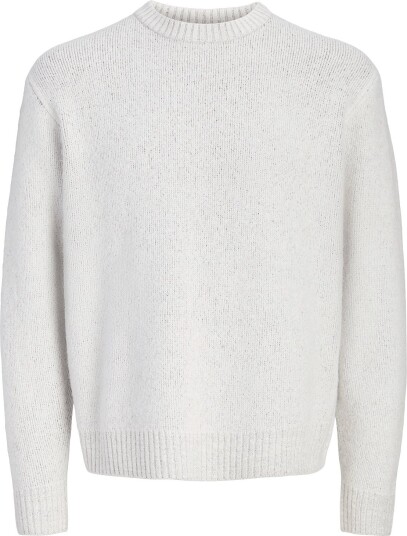 Jack & Jones Jorchamberi Knit Jacquard Crew Neck Cream XL