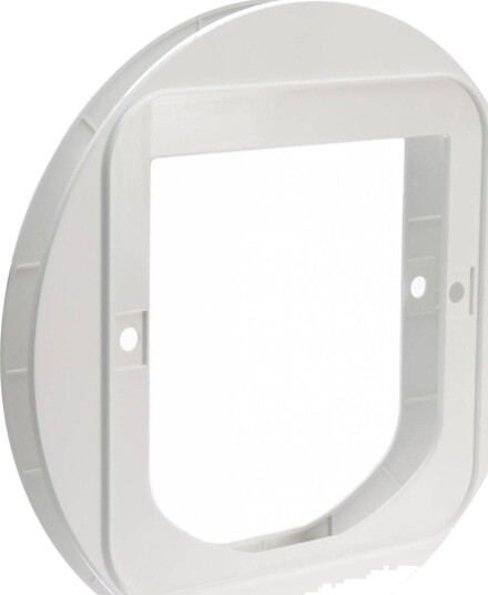 Kruuse SureFlap Cat Flap Monteringsadapter Hvit