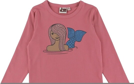 DYR Cph Genser Dyrroar Soft Cherry Havfrue DYR 6 år (116) Genser Rosa