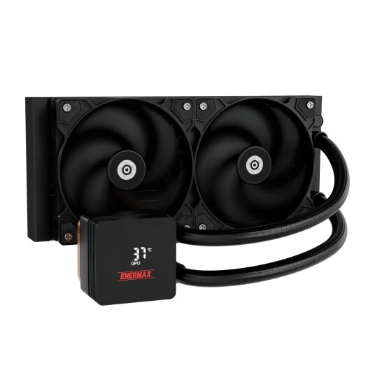 Enermax LIQMAX IV 240mm Væskekjøler Sort Enermax LIQMAX IV 240mm Væskekjøler Sort
