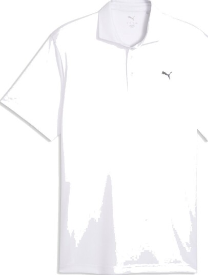 Puma Pure 3.0 Polo Golf pologenser herre White Glow XXX Large