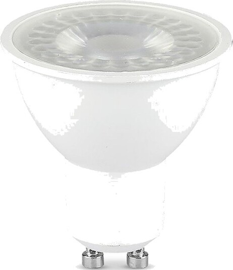 V Tac GU10 7,5W LED pære 610lm 38° hvitt matt glass varm hvit Kulør : Kald V Tac GU10 7,5W LED pære 610lm 38° hvitt matt glass varm hvit Kulør : Kald