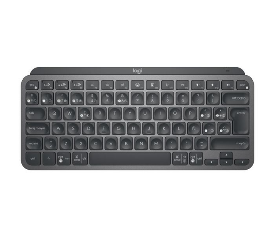 Logitech Mx Keys Mini For Business Bakbelysning Trådløs Bluetooth Le Qwerty Spansk Europa Grafitt S55134812