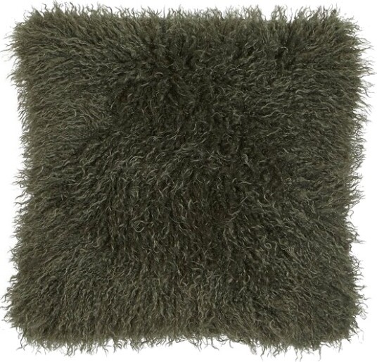 Fondaco - Curly putetrekk 48x48 cm grønn