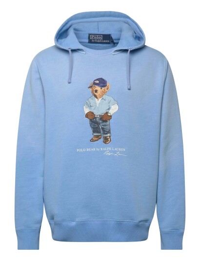 Polo Ralph Lauren Polo Bear Fleece Hoodie   Blue   S