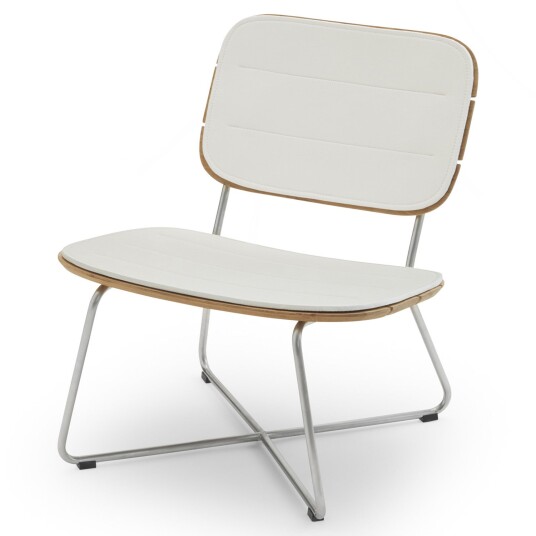 Skagerak Lilium Lounge Chair Cushion White