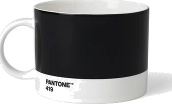 Copenhagen Design  PANTONE tekopp med hank 47,5 cl svart