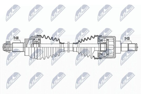 Nty Drivaksel NTY NPW AR 018 Nty Drivaksel NTY NPW AR 018