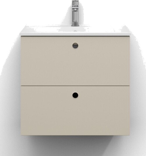 Svedbergs Intro Servantskap 2 Skuffer 60cm / Sand Svedbergs Intro Servantskap 2 Skuffer 60cm / Sand